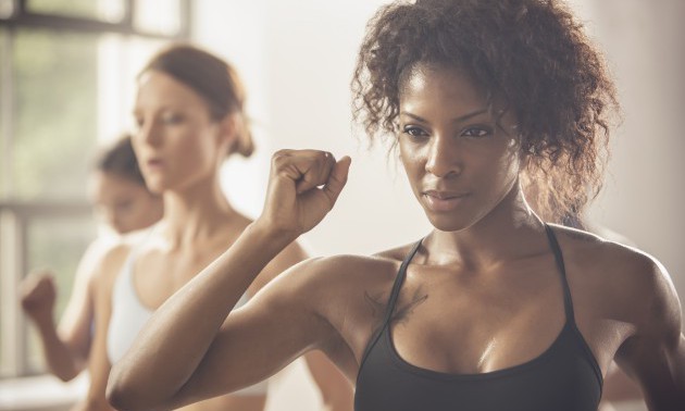 Woman in the gym