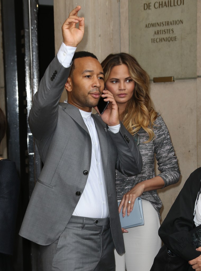 John Legend & Chrissy Teigen Hail A Cab (We Think)
