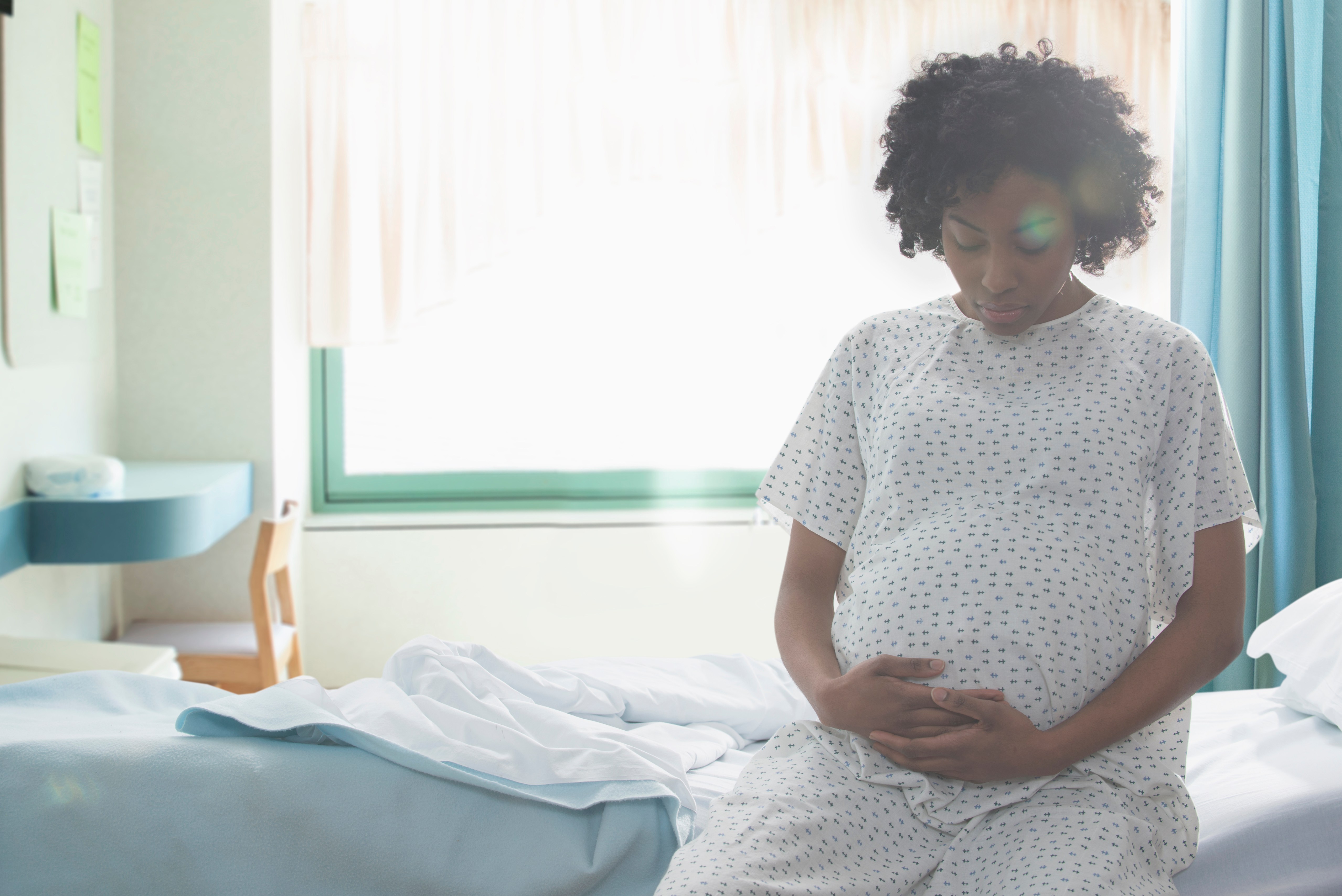 Pregnant Black Woman