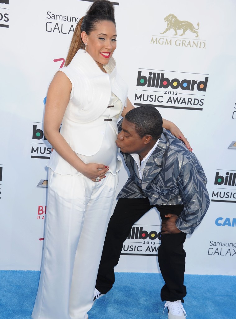 Tracy Morgan & Megan Wollover