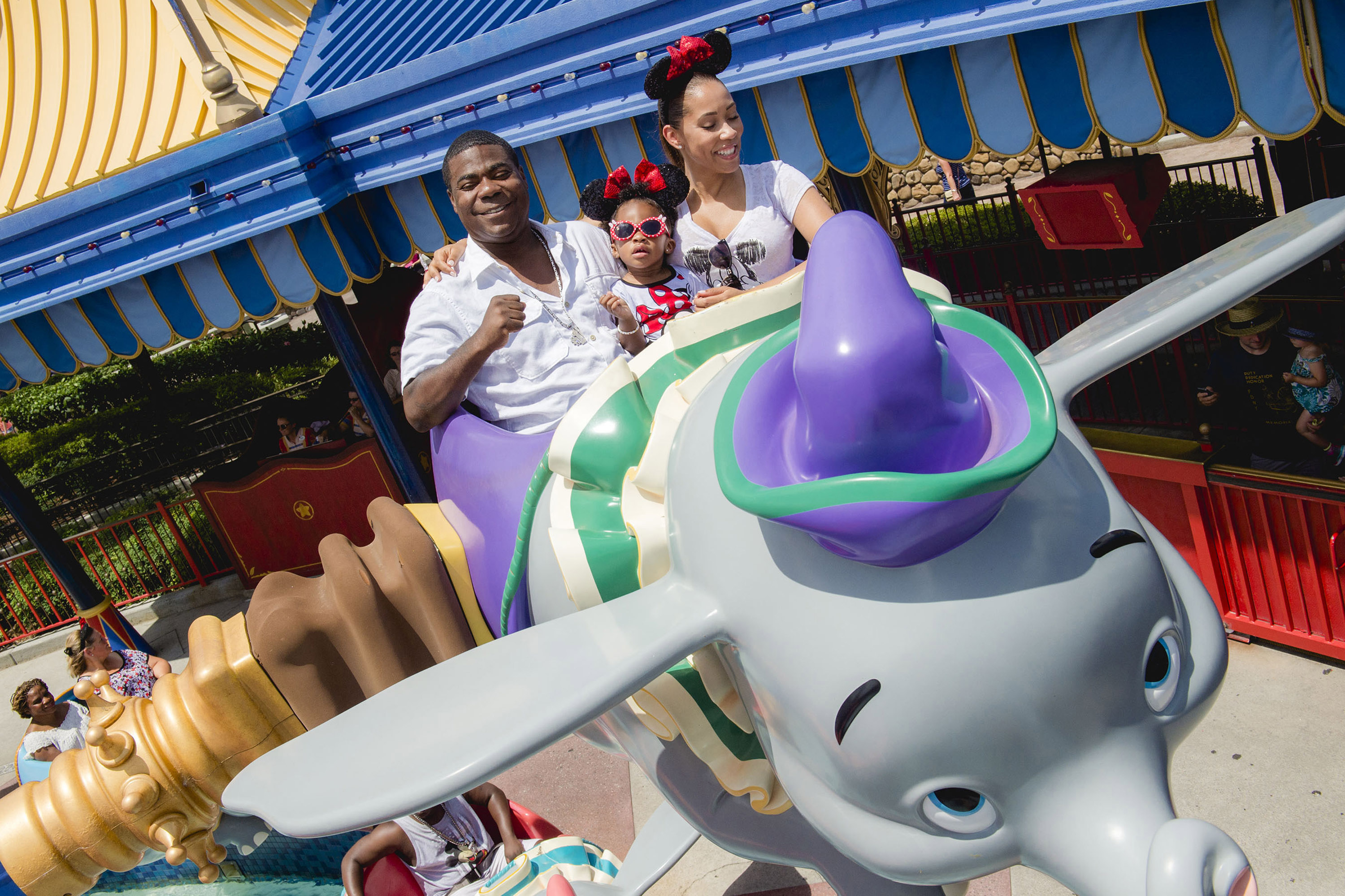Tracy Morgan & Megan Wollover