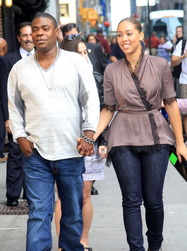 Tracy Morgan & Megan Wollover