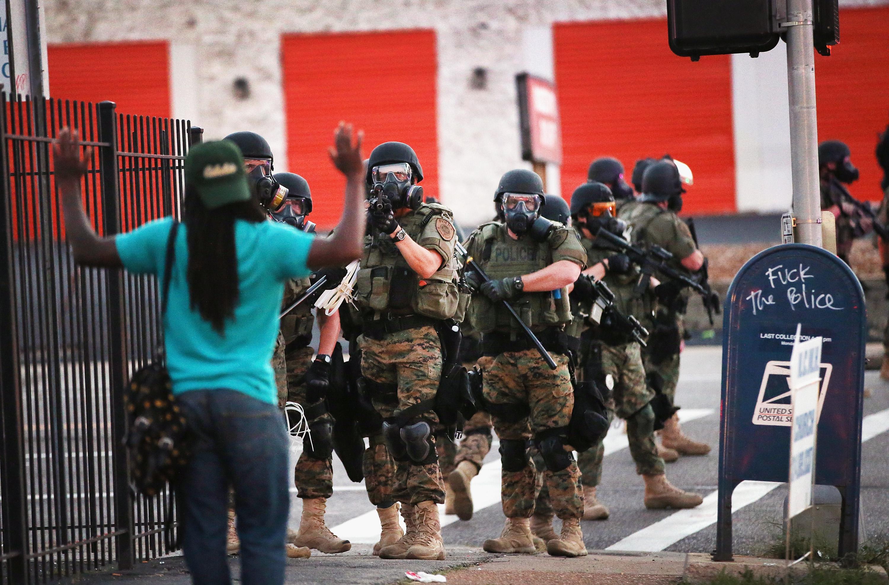 Outrage In Missouri Town After Police Shooting Of 18-Yr-Old Man