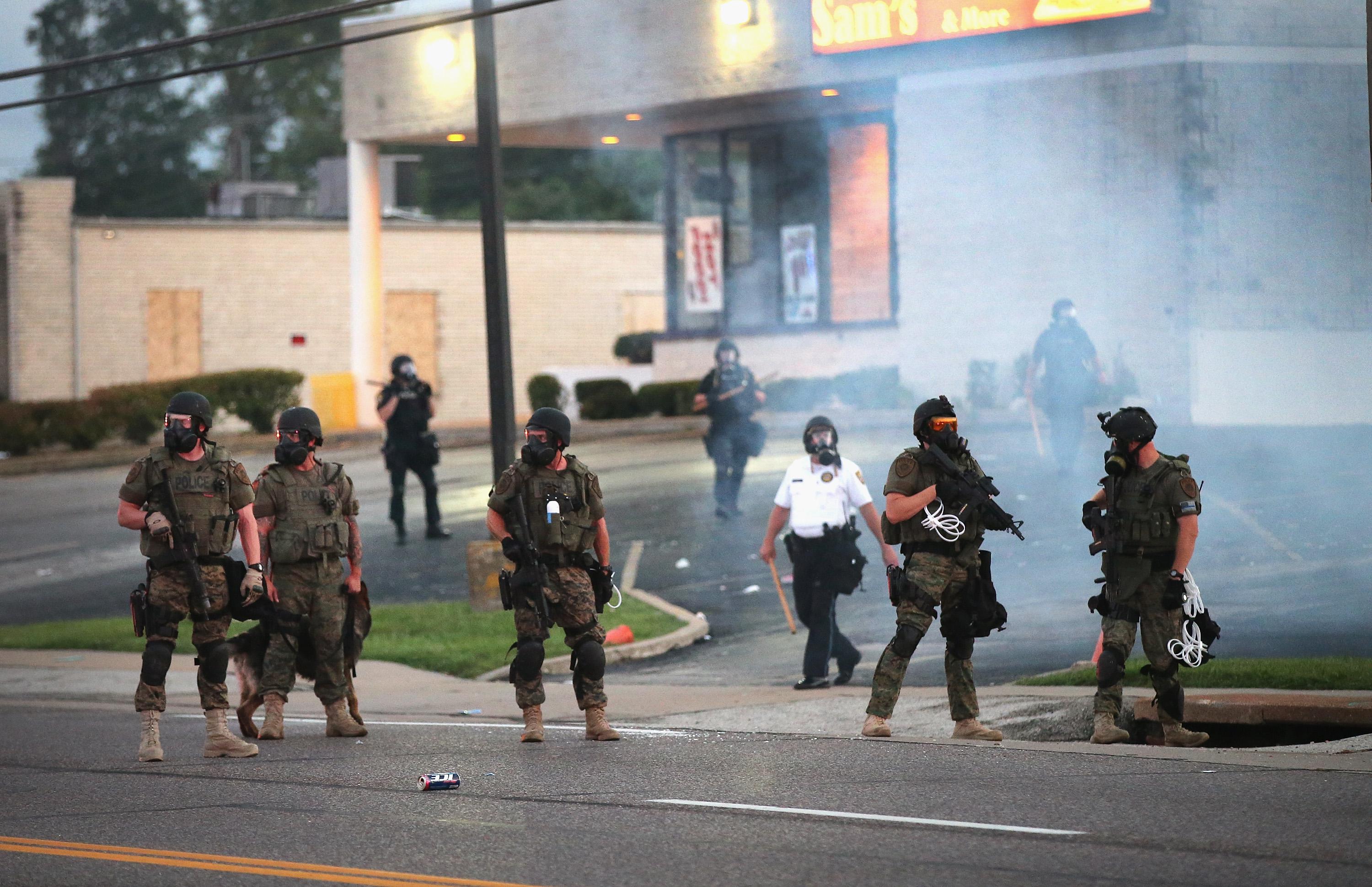 #BlackLivesMatter Protests In Ferguson