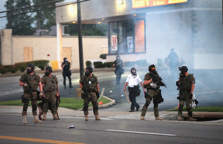 #BlackLivesMatter Protests In Ferguson