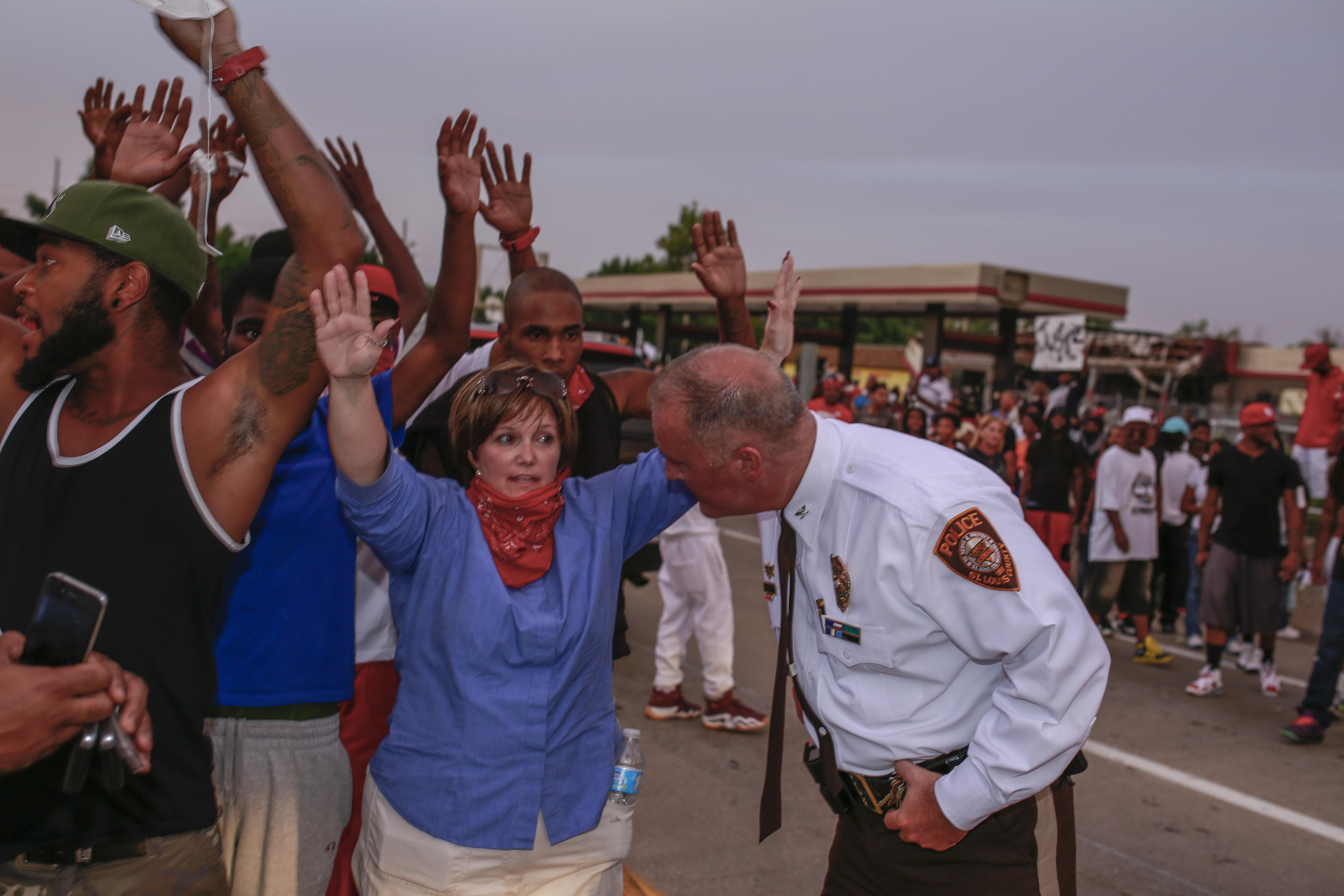 #BlackLivesMatter Protests In Ferguson