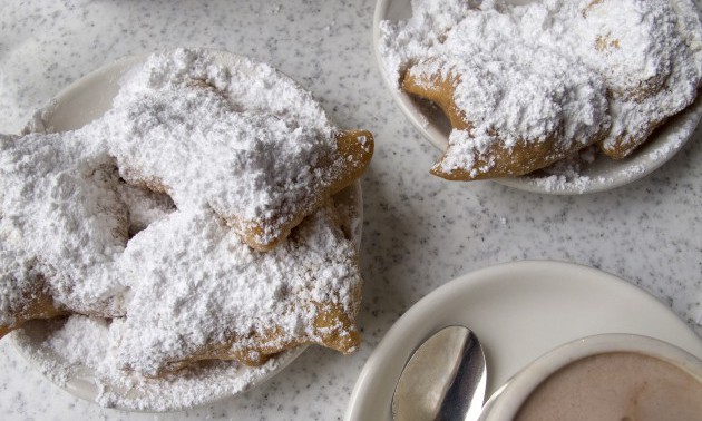 Snack On Cafe du Monde's Famous Beignets In New Orleans