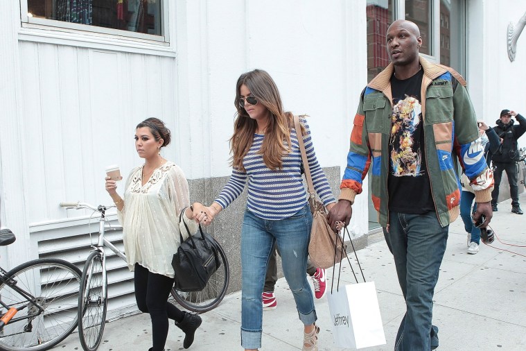Lamar, Khloe & Kourtney