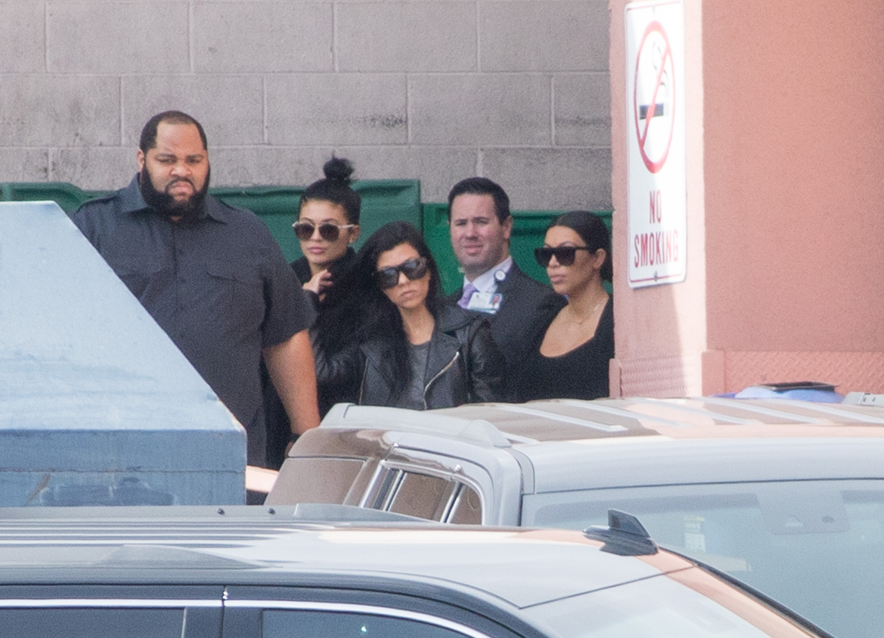 Kylie Jenner, Kourtney Kardashian, and Kim Kardashian