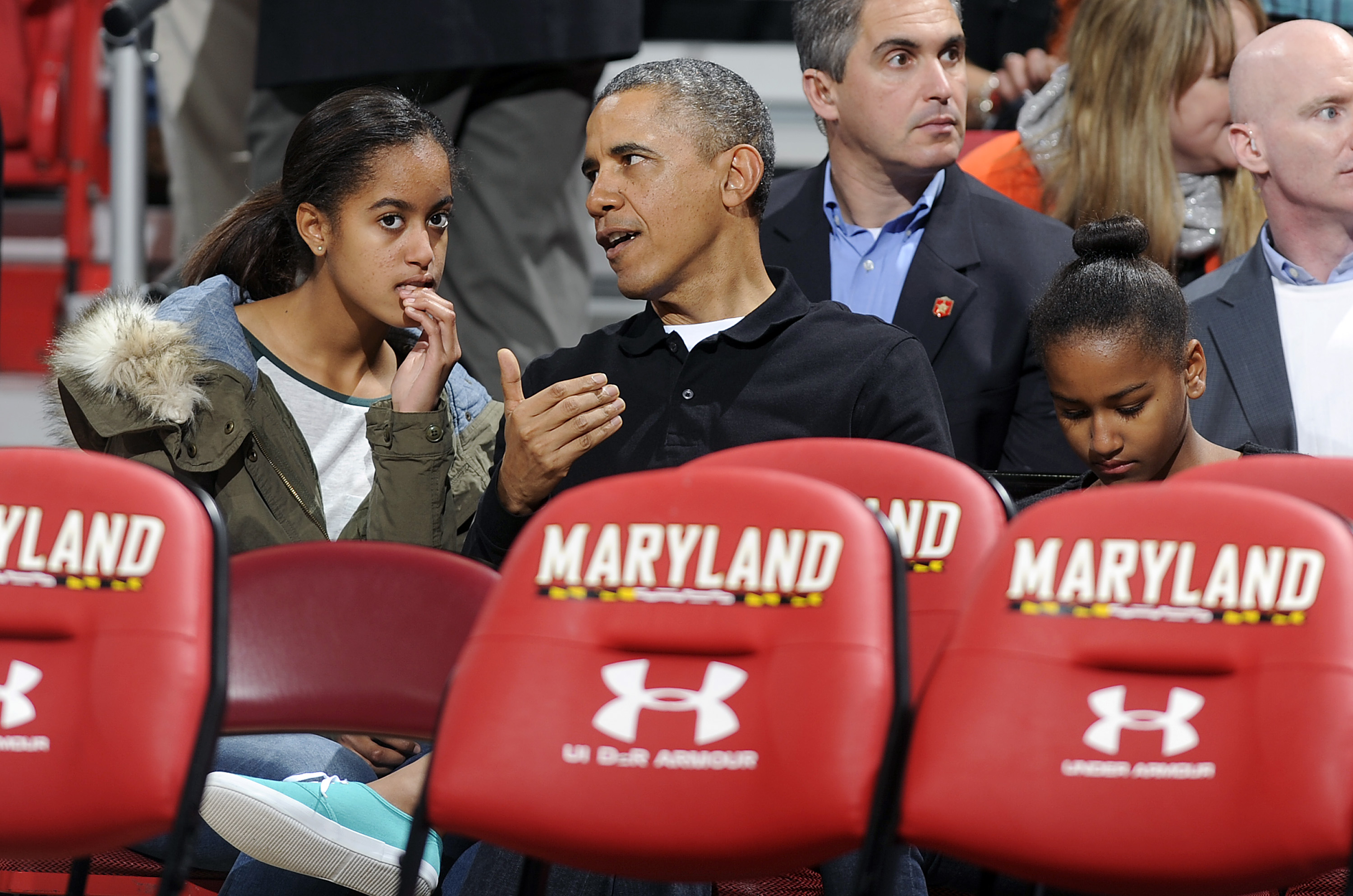 Barack Shares Dad Wisdom With Malia