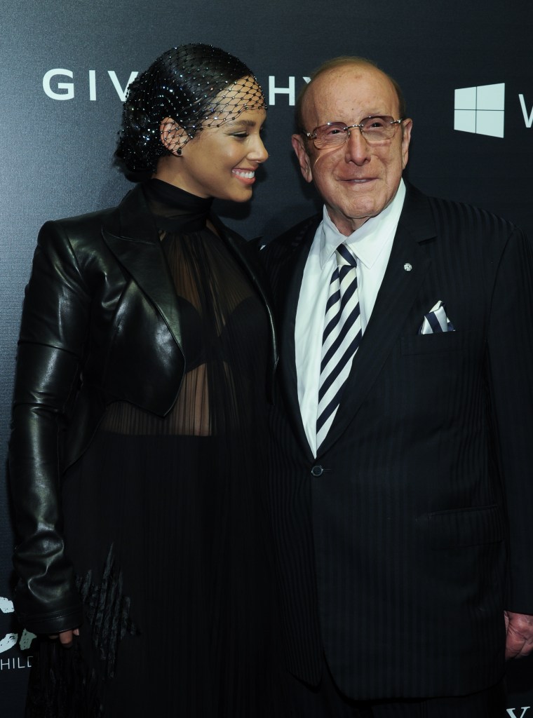Alicia Keys & Clive Davis