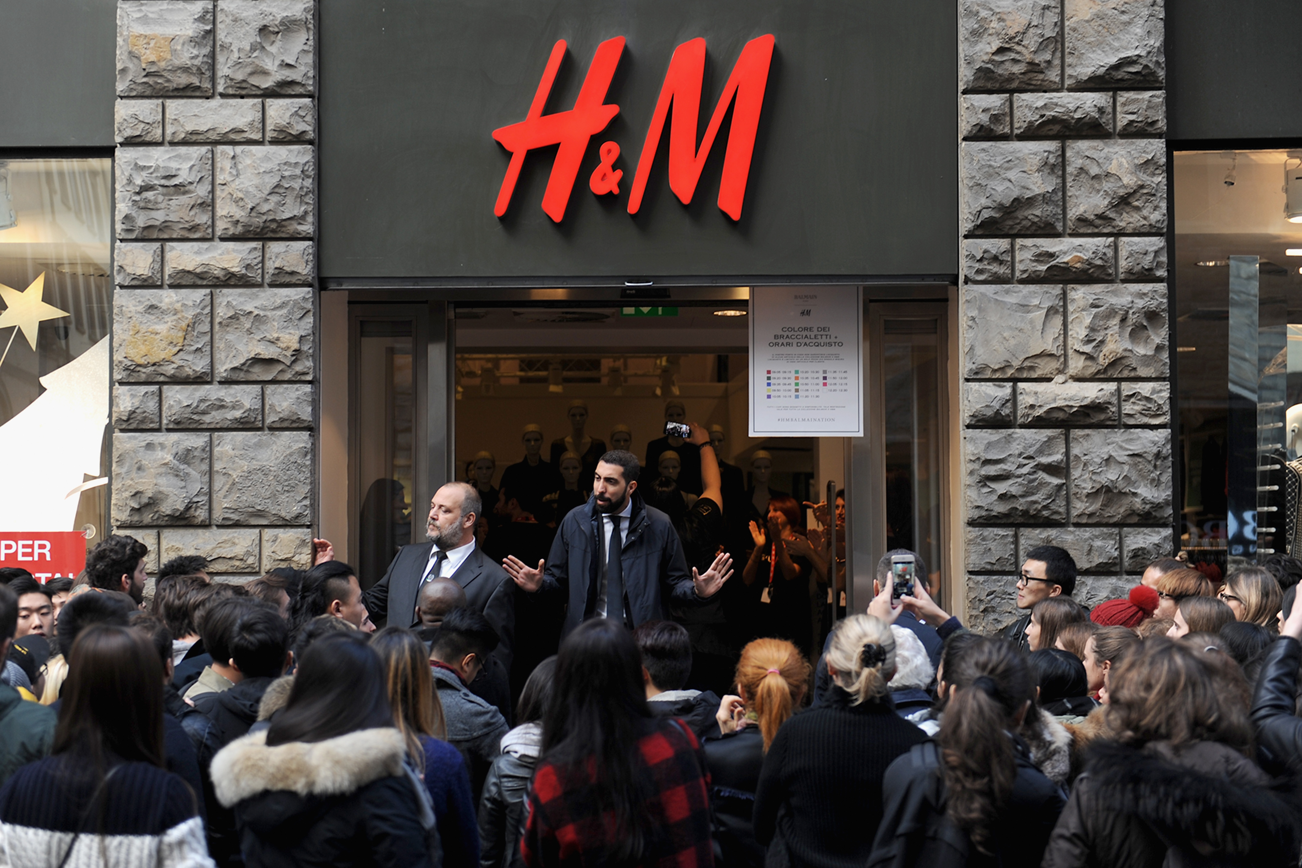 Balmain For H&M Collection Launch