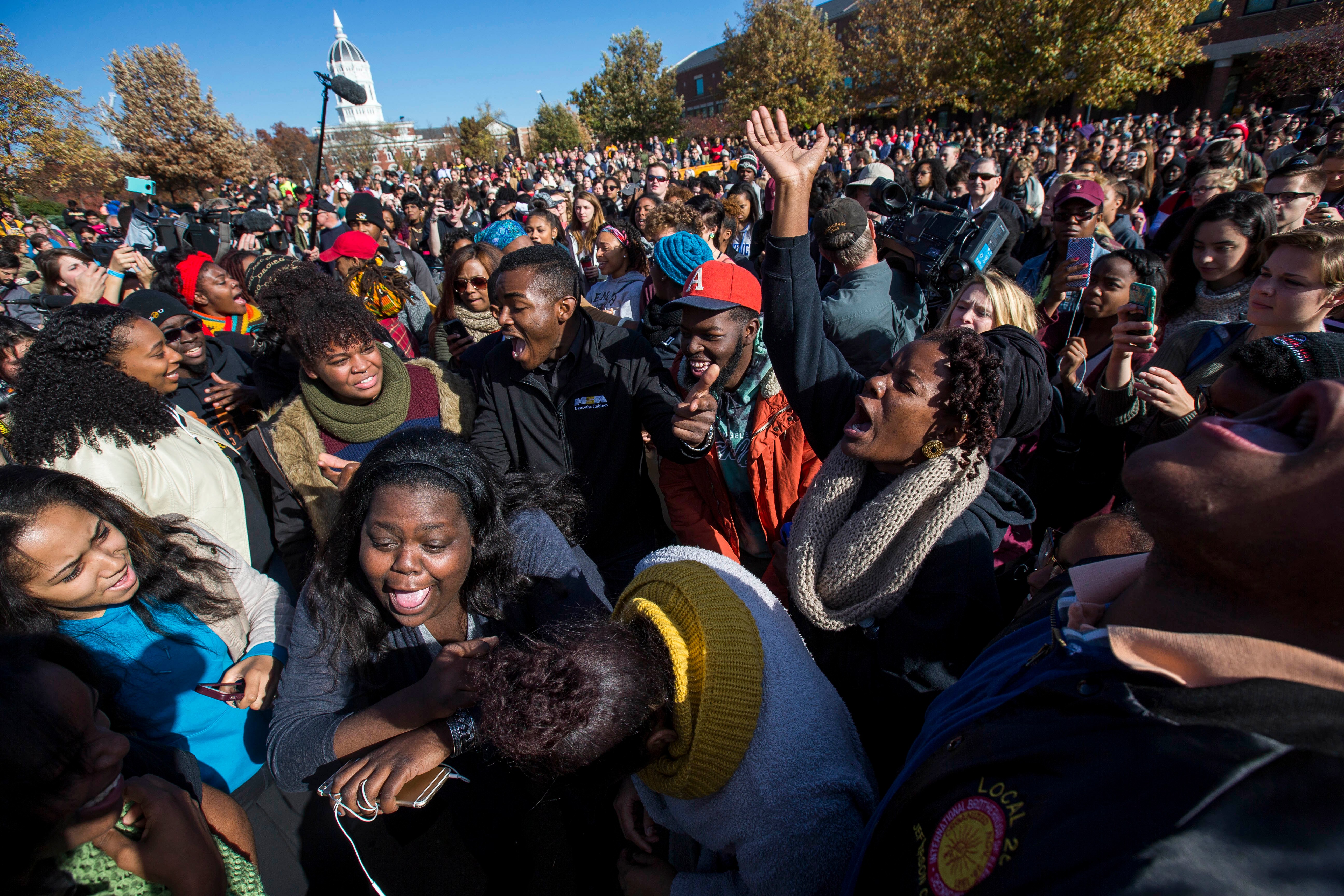 University Of Missouri President Resigns As Protests Grow Over Racism