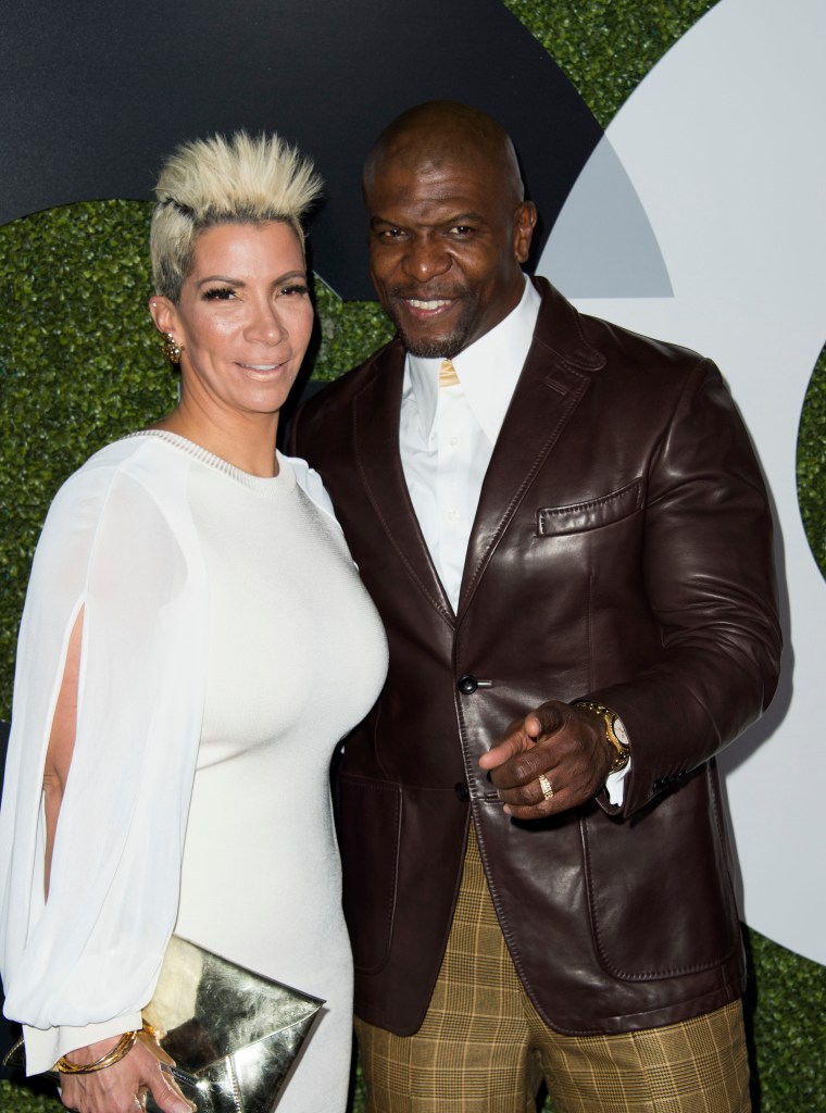 Rebecca King-Crews and Terry Crews