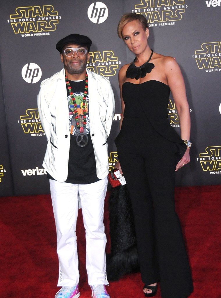 Spike Lee and actress Tonya Lewis