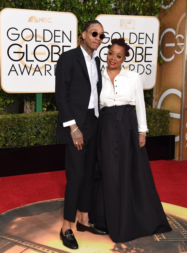Wiz Khalifa and Peachie Wimbush