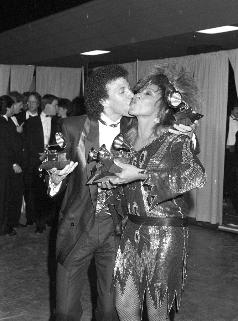 Tina Turner & Lionel Ritchie, 1985 Grammys