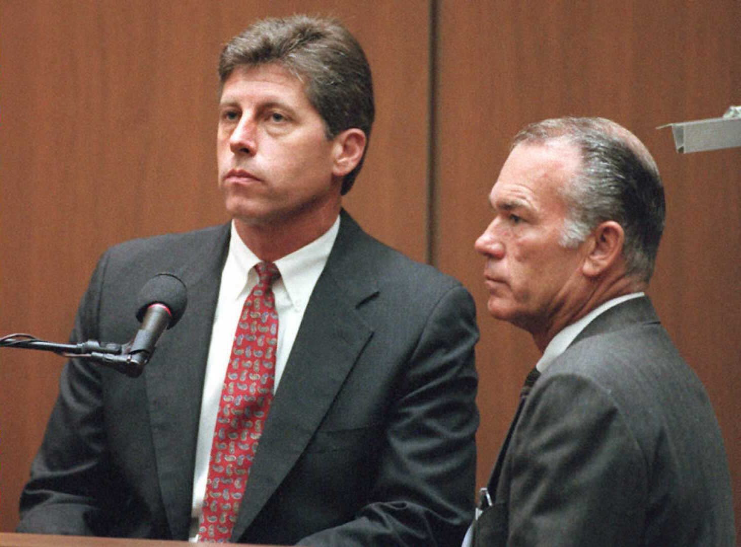 Former Los Angeles police Detective Mark Fuhrman (