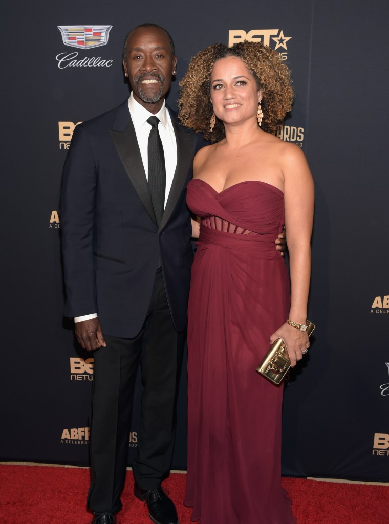 Don Cheadle and Bridgid Coulter