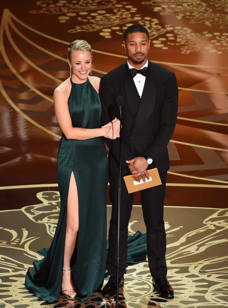 Rachel McAdams and Michael B. Jordan