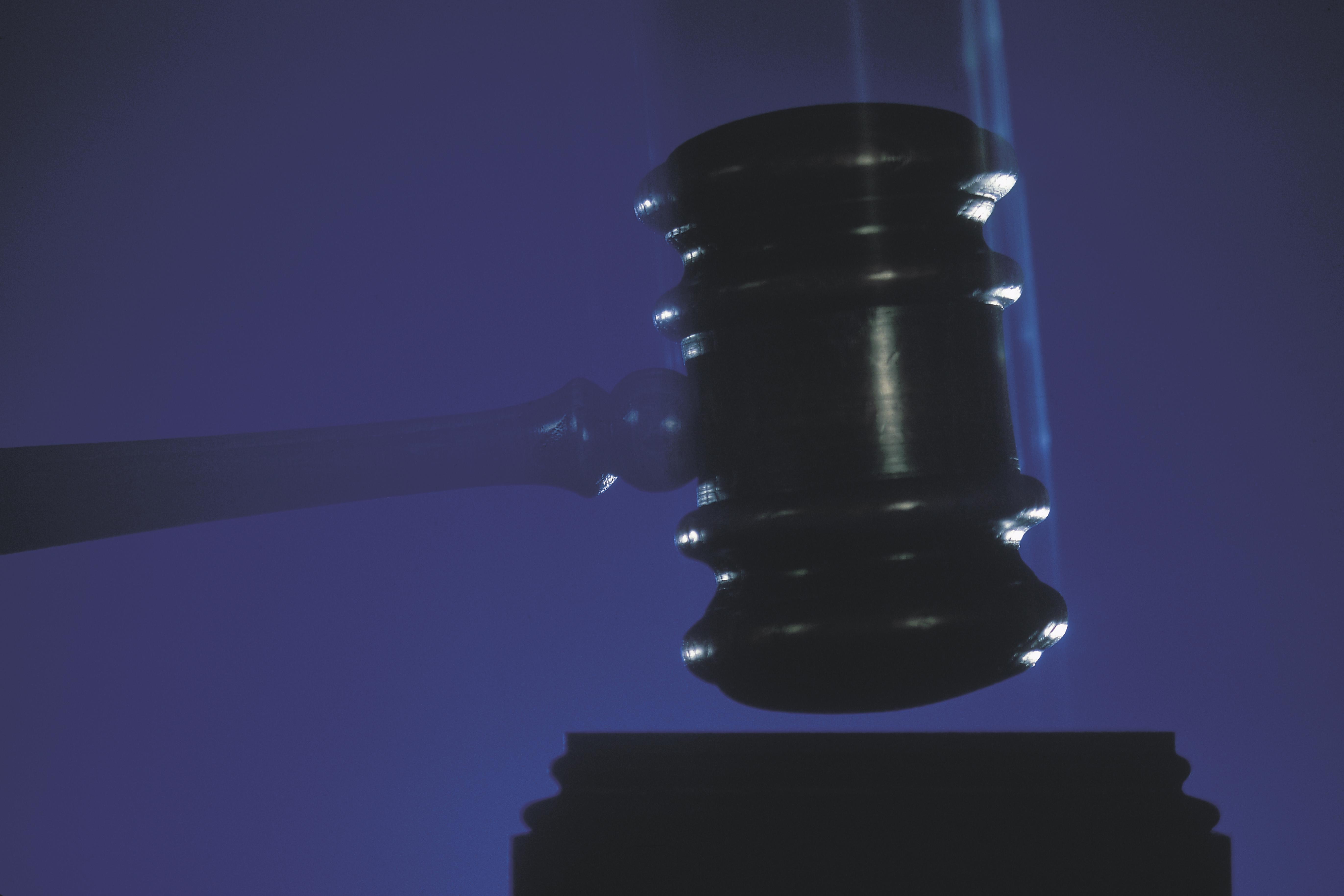 Gavel pounding