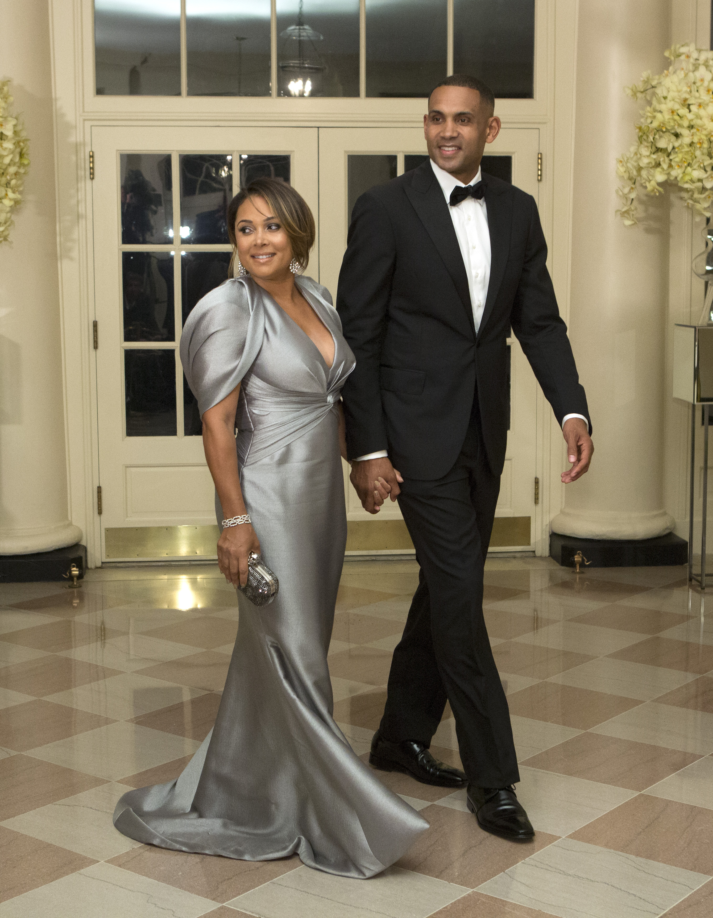 Grant Hill & Tamia Looked Gorgeous