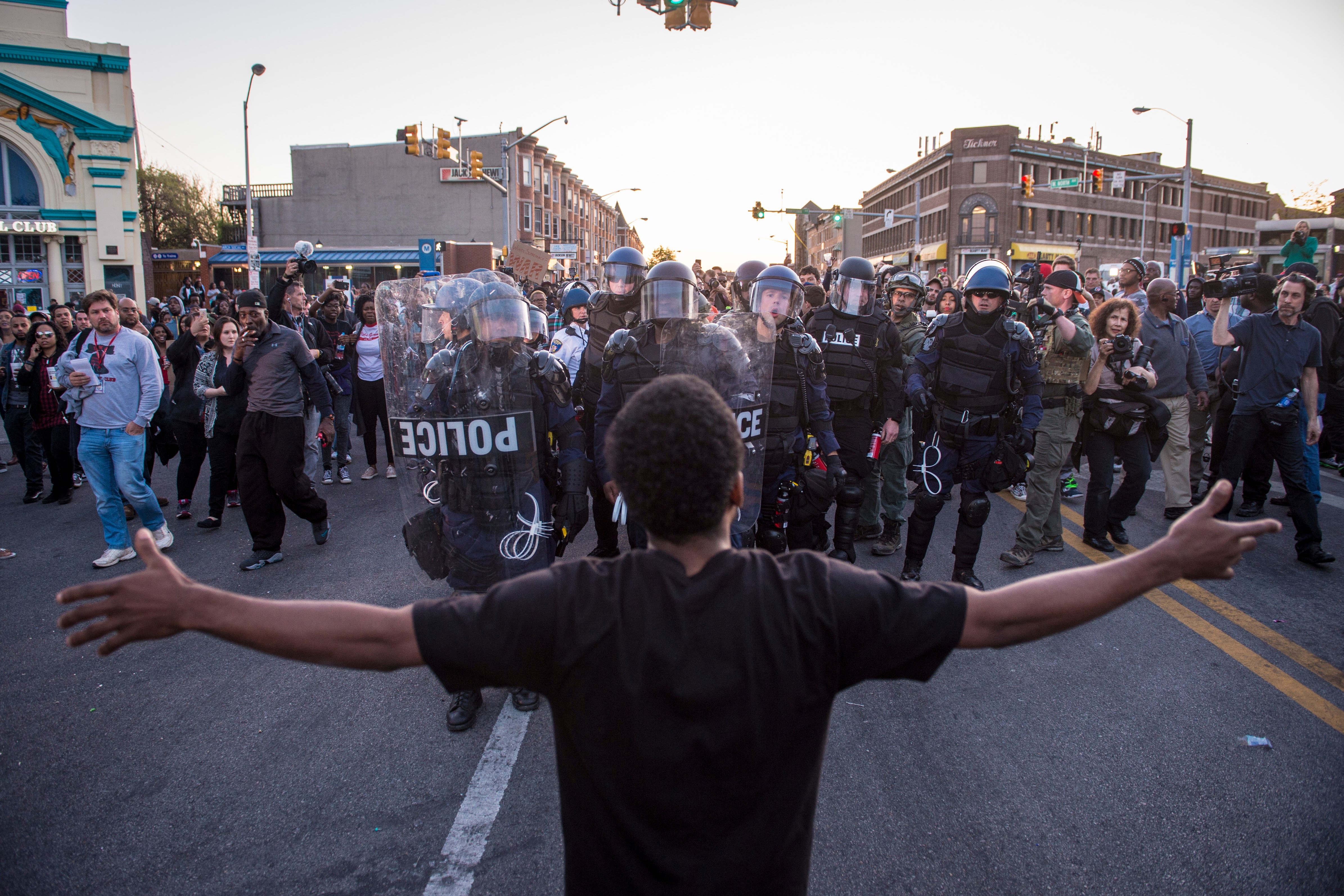 Freddie Gray Protestors