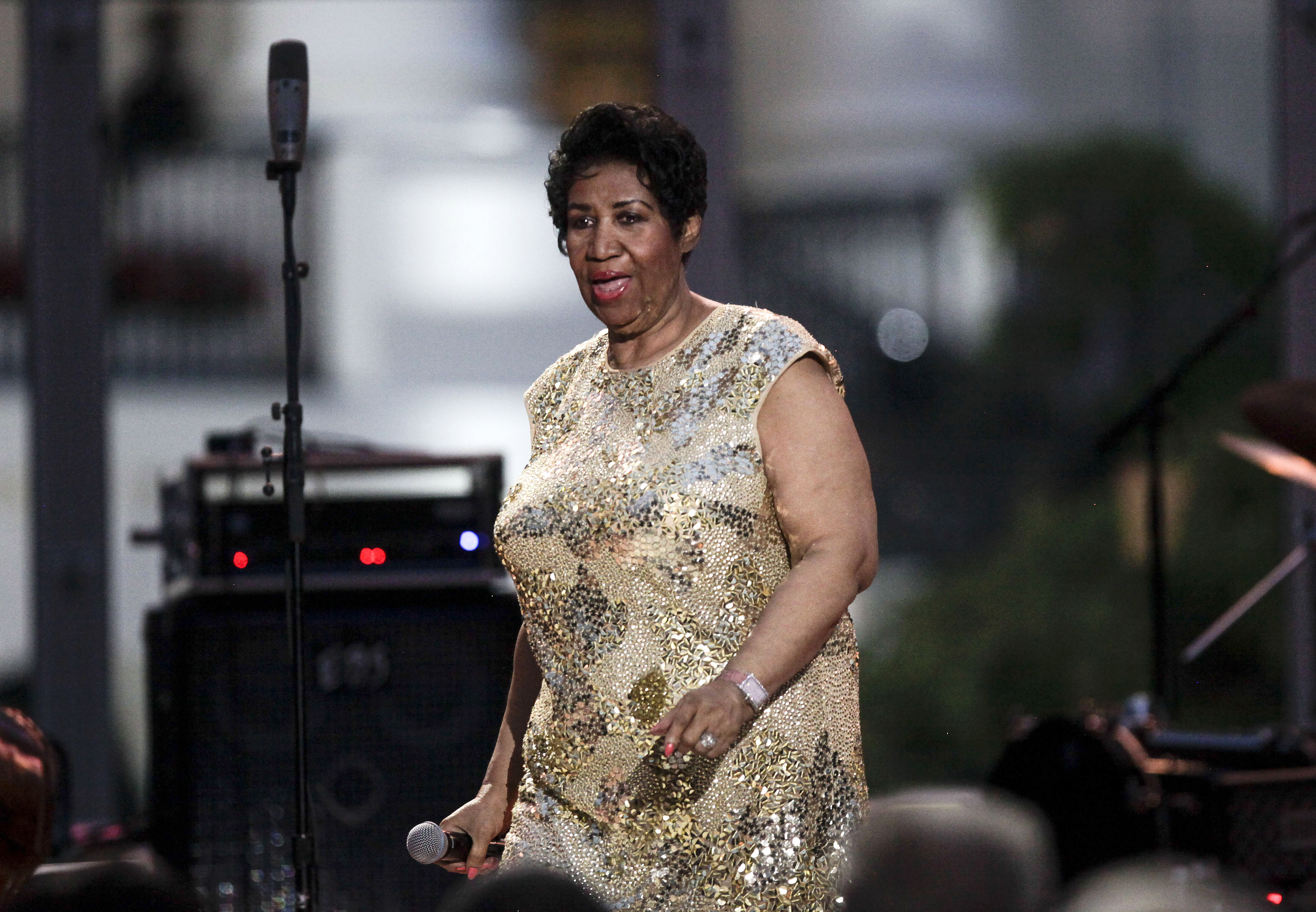 President Obama Delivers Remarks At The White House's International Jazz Day Concert