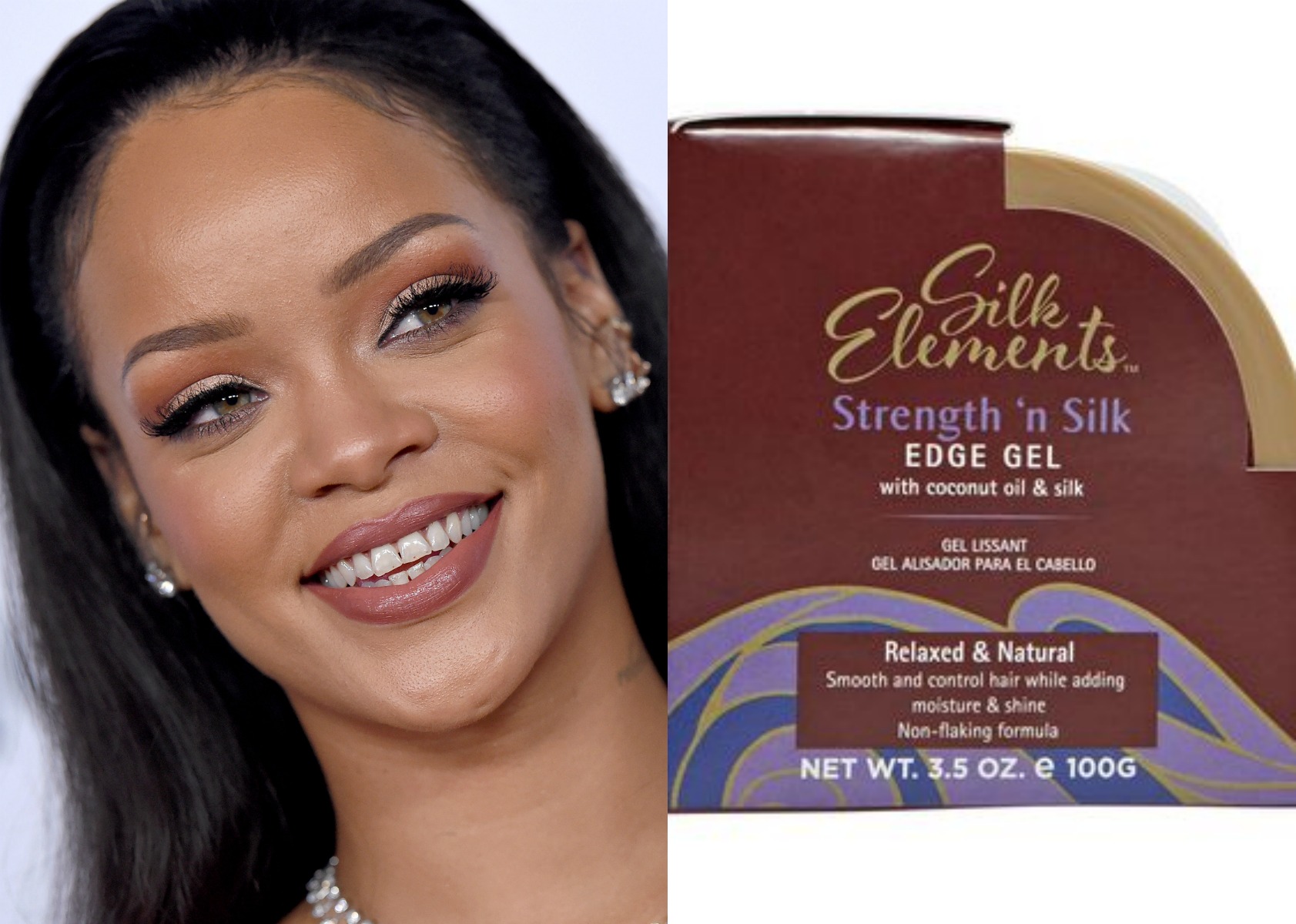 Use Silk Elements™ Strength 'n Silk Edge Gel For Laid Edges