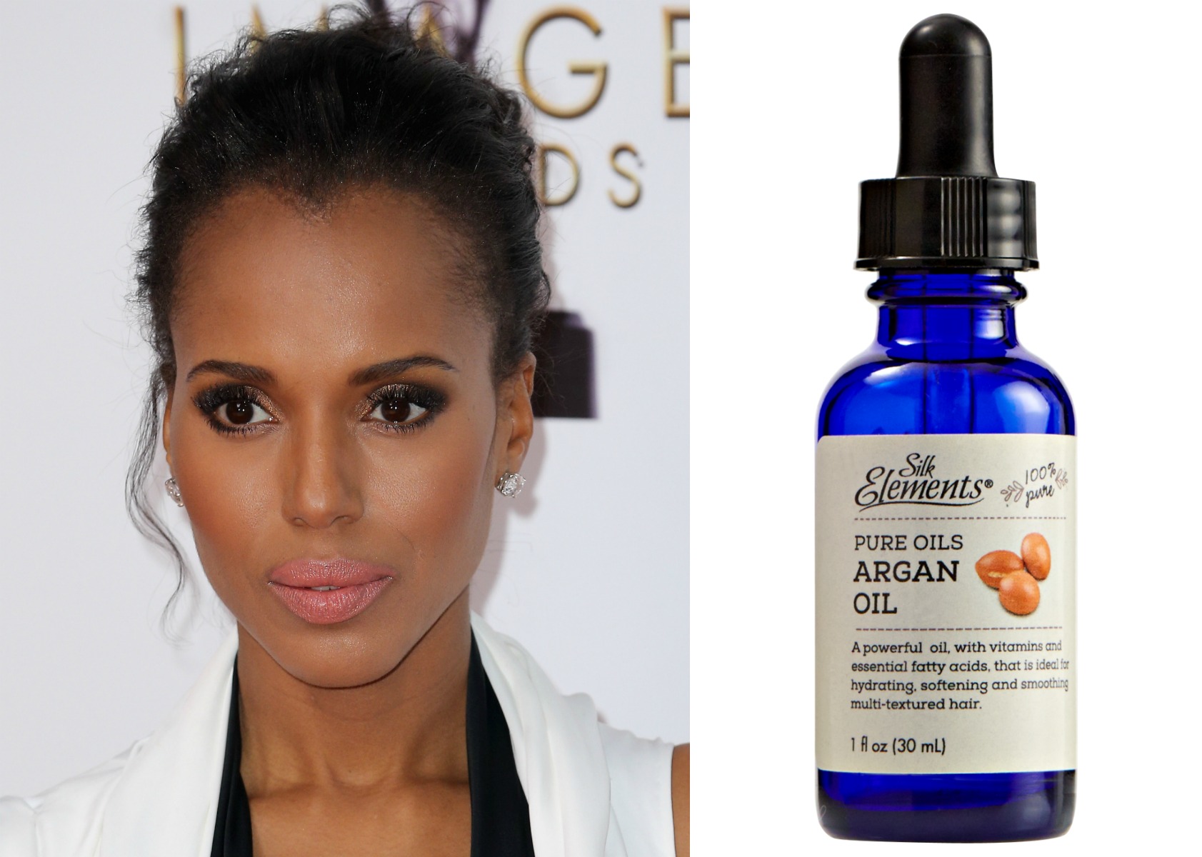 Get Kerry Washington's Tousled Look With Silk Elements™ Pure Oils Argan Oil