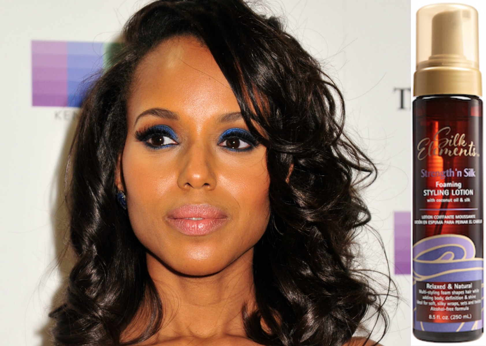 Get Kerry Washington's Gorgeous Curls With Silk Elements™ Strength 'n Silk Foaming Lotion