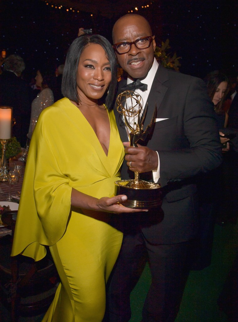 When Courtney B. Vance Yelled That Angela Basset Has Been 'Rocking His Chain'