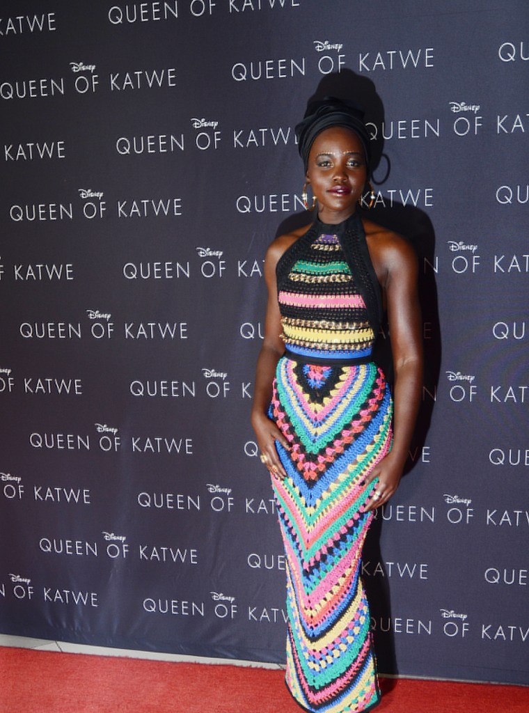 LUPITA NYONG'O AT QUEEN OF KATWE PREMIERE IN SOUTH AFRICA