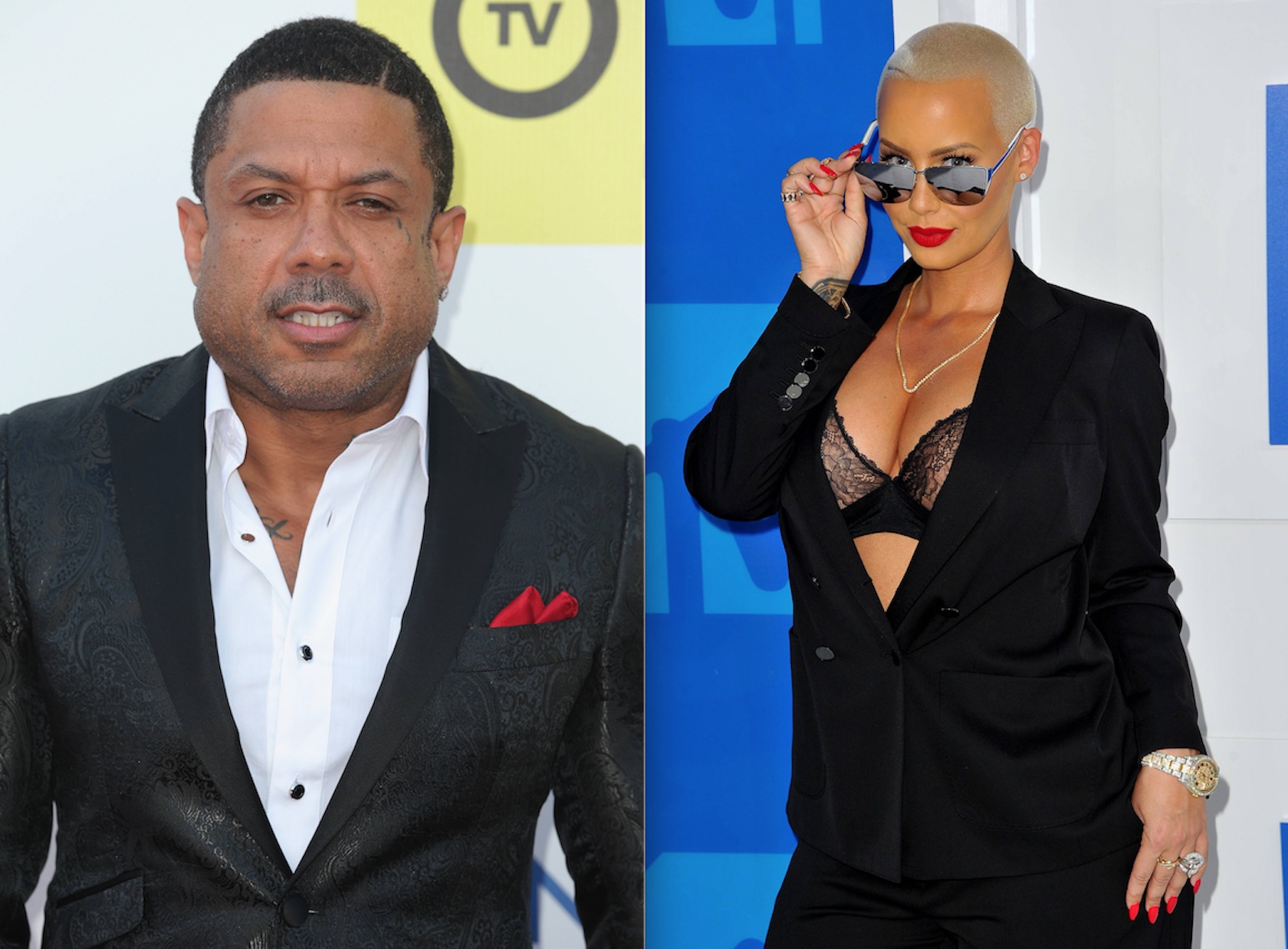 Benzino and Amber Rose