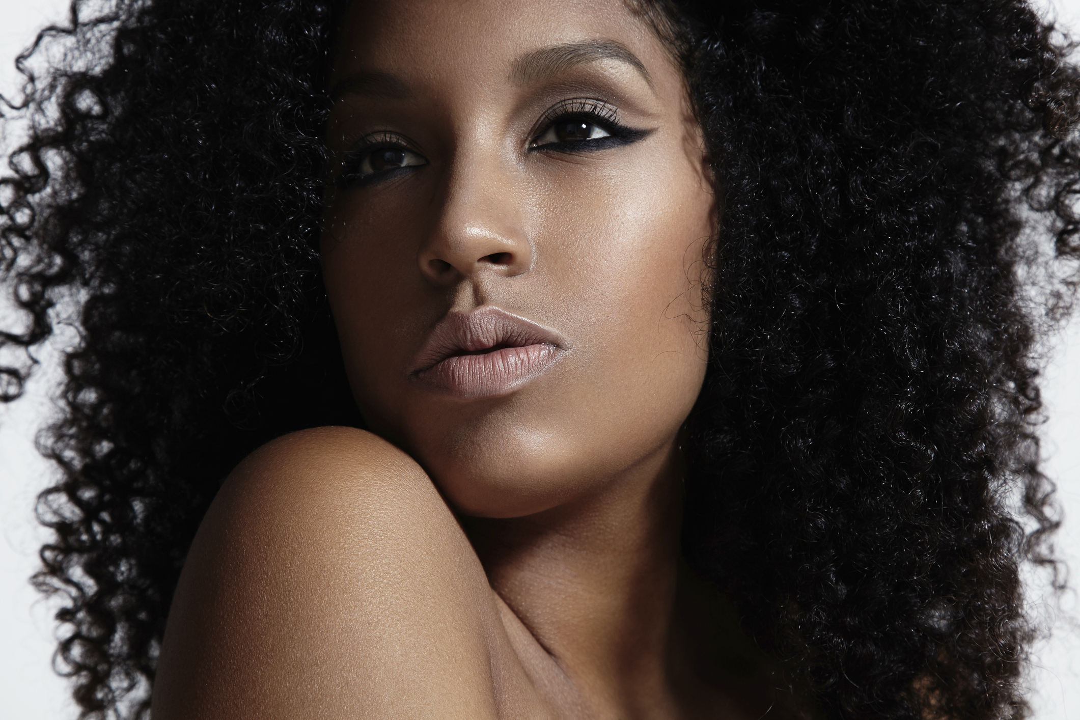 Woman with make-up