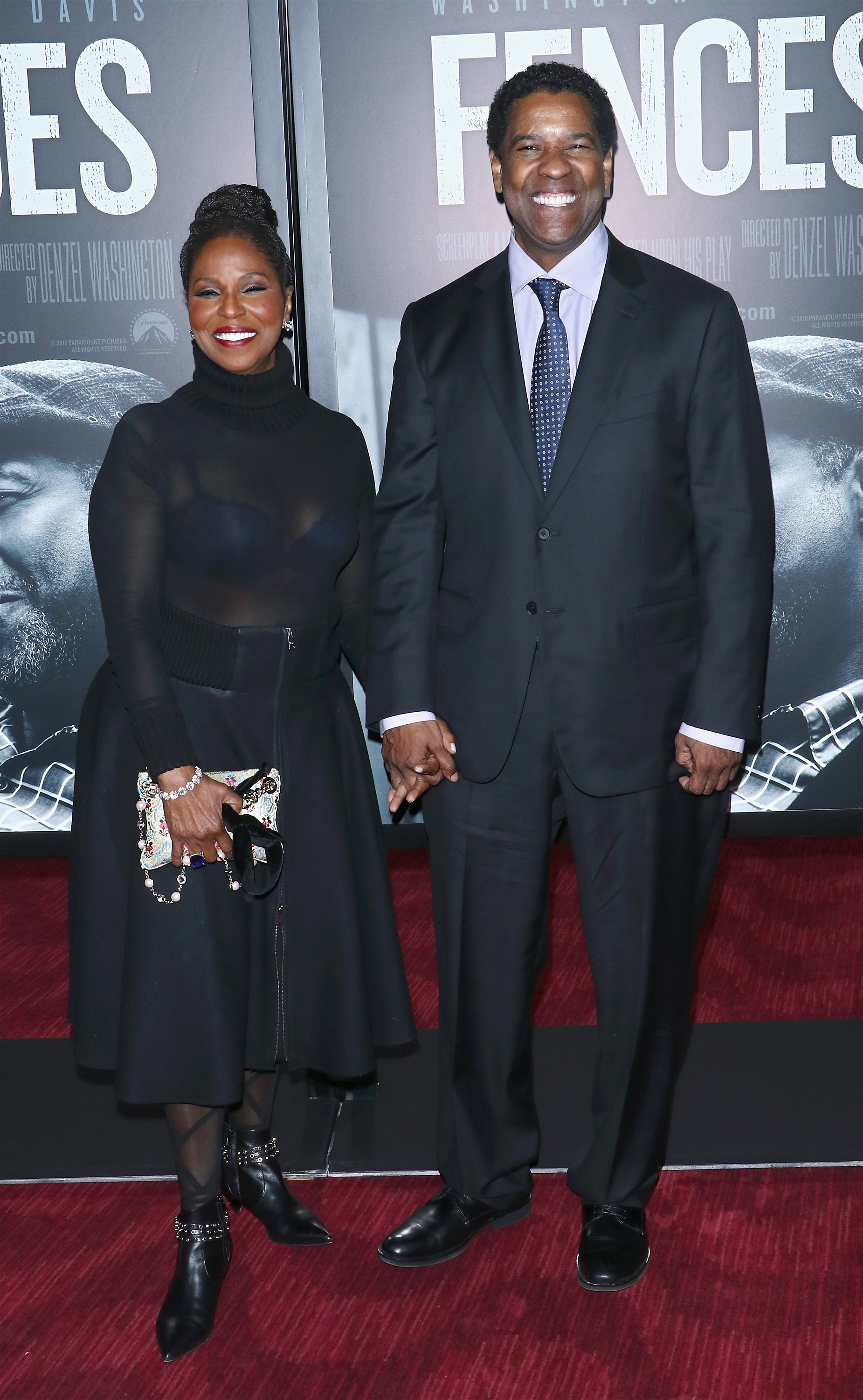 Denzel and Pauletta Washington