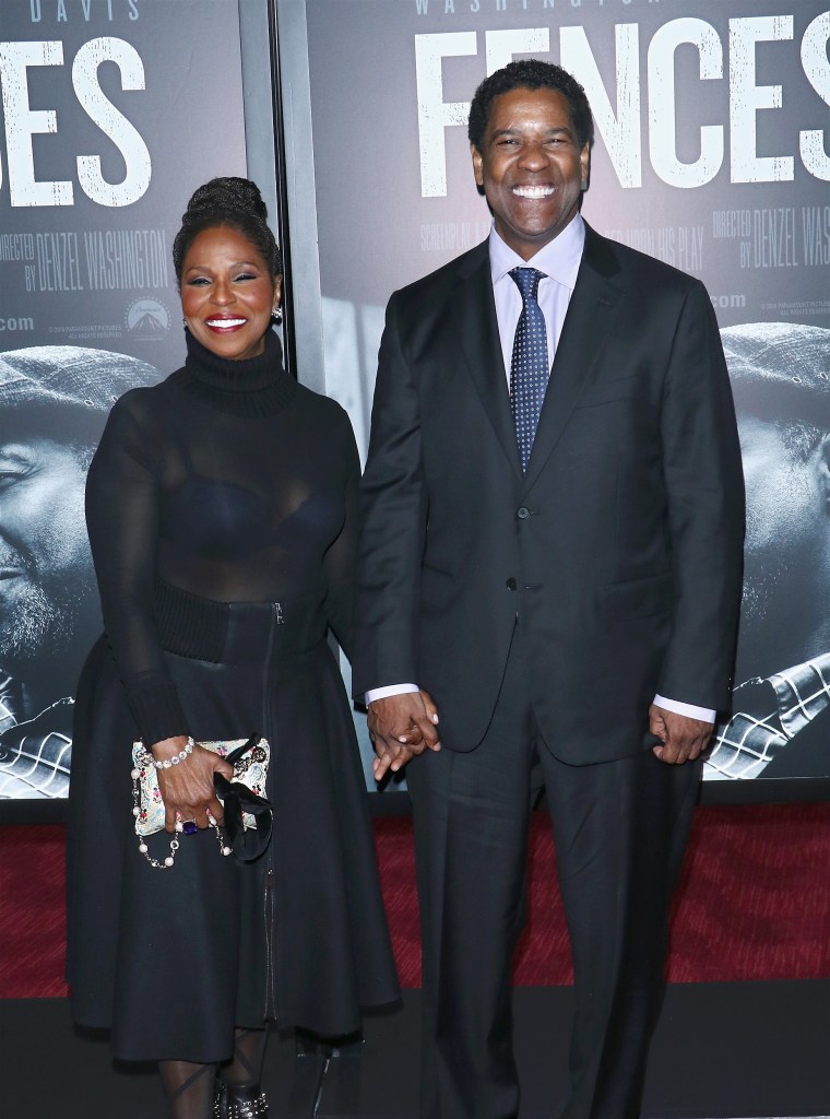 Denzel and Pauletta Washington