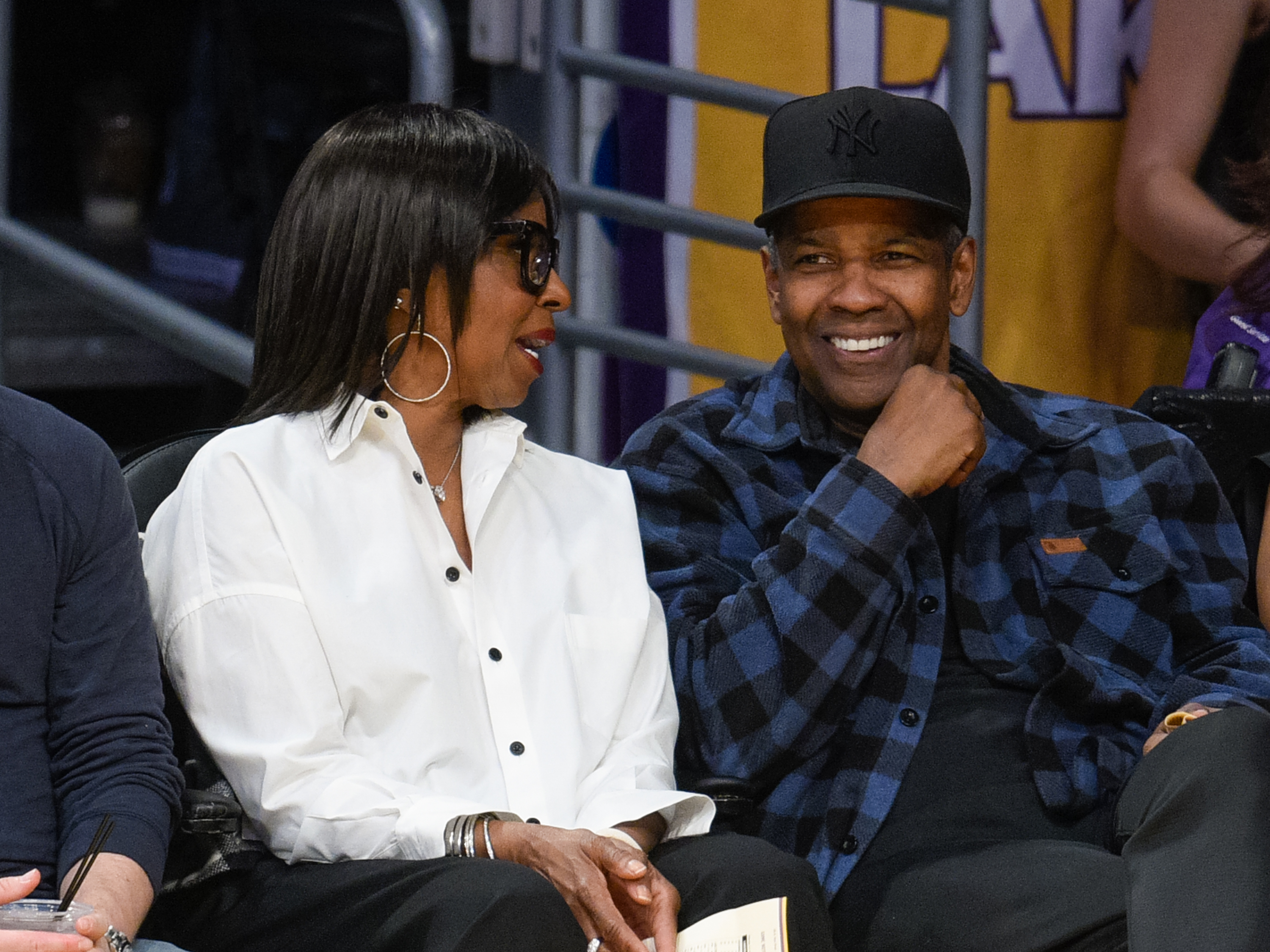 Denzel and Pauletta Washington