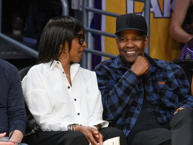 Denzel and Pauletta Washington