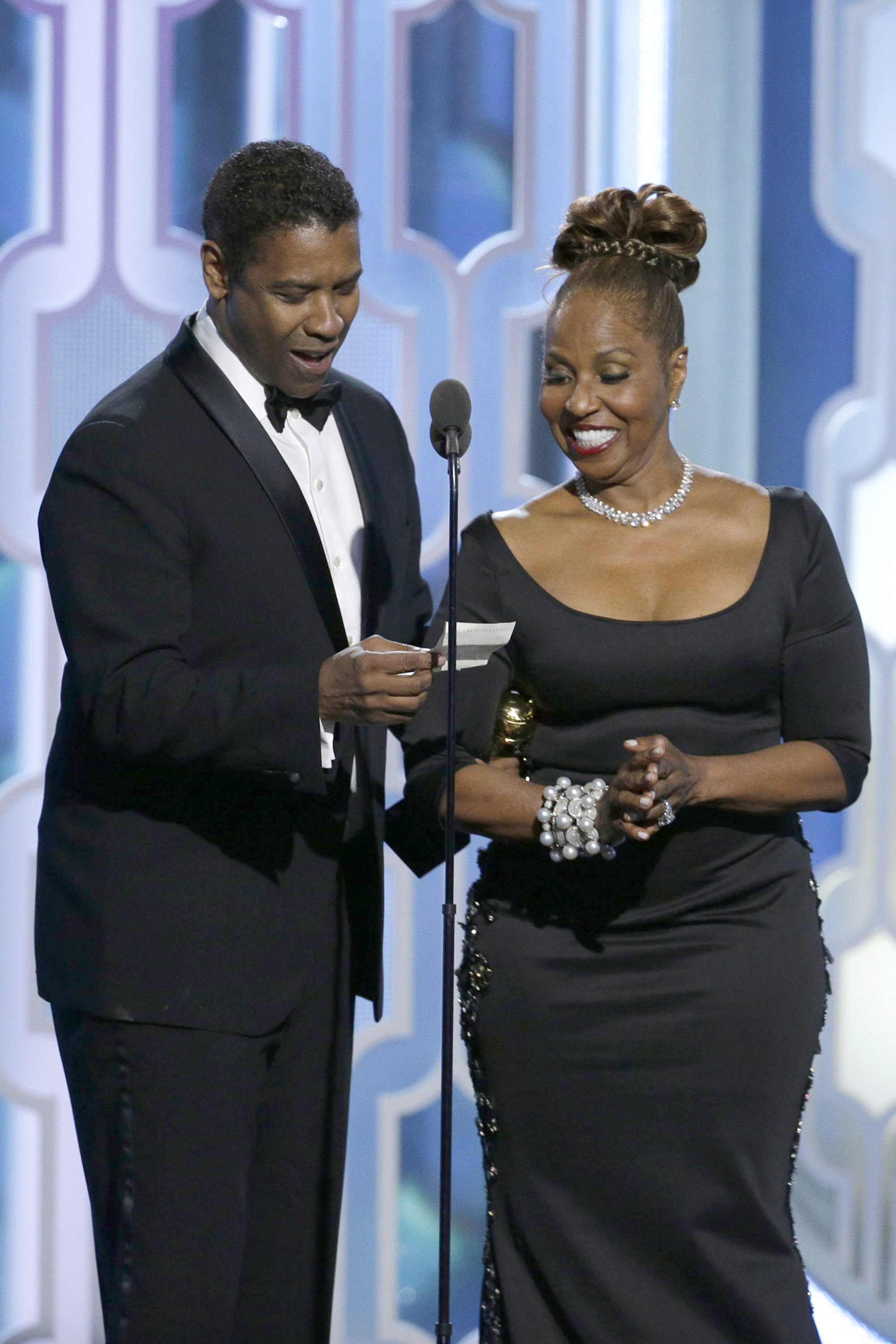 Denzel and Pauletta Washington