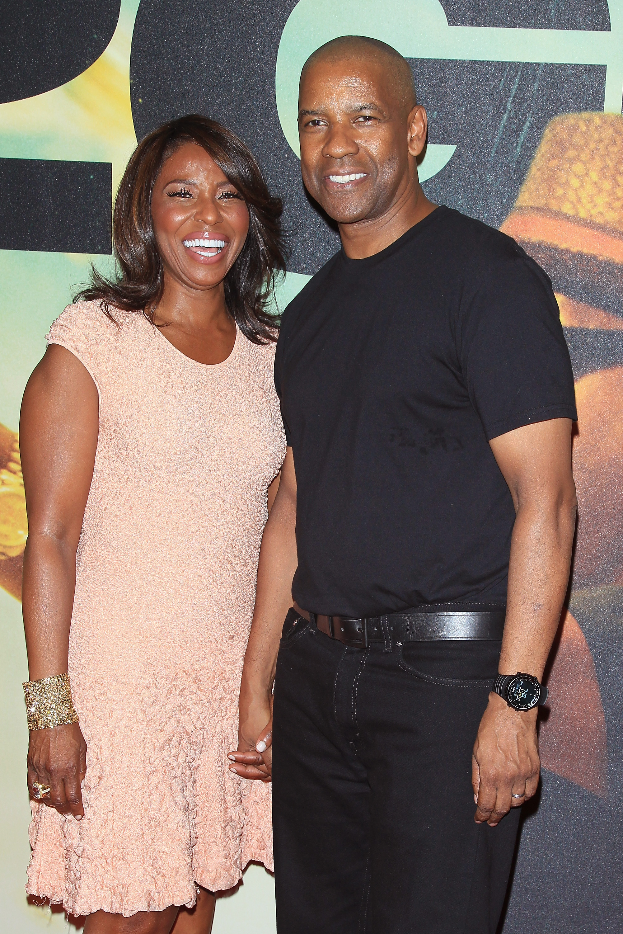 Denzel and Pauletta Washington