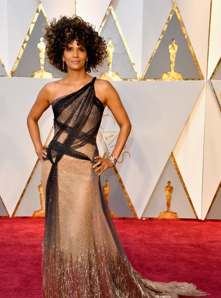 Halle Berry in Versace
