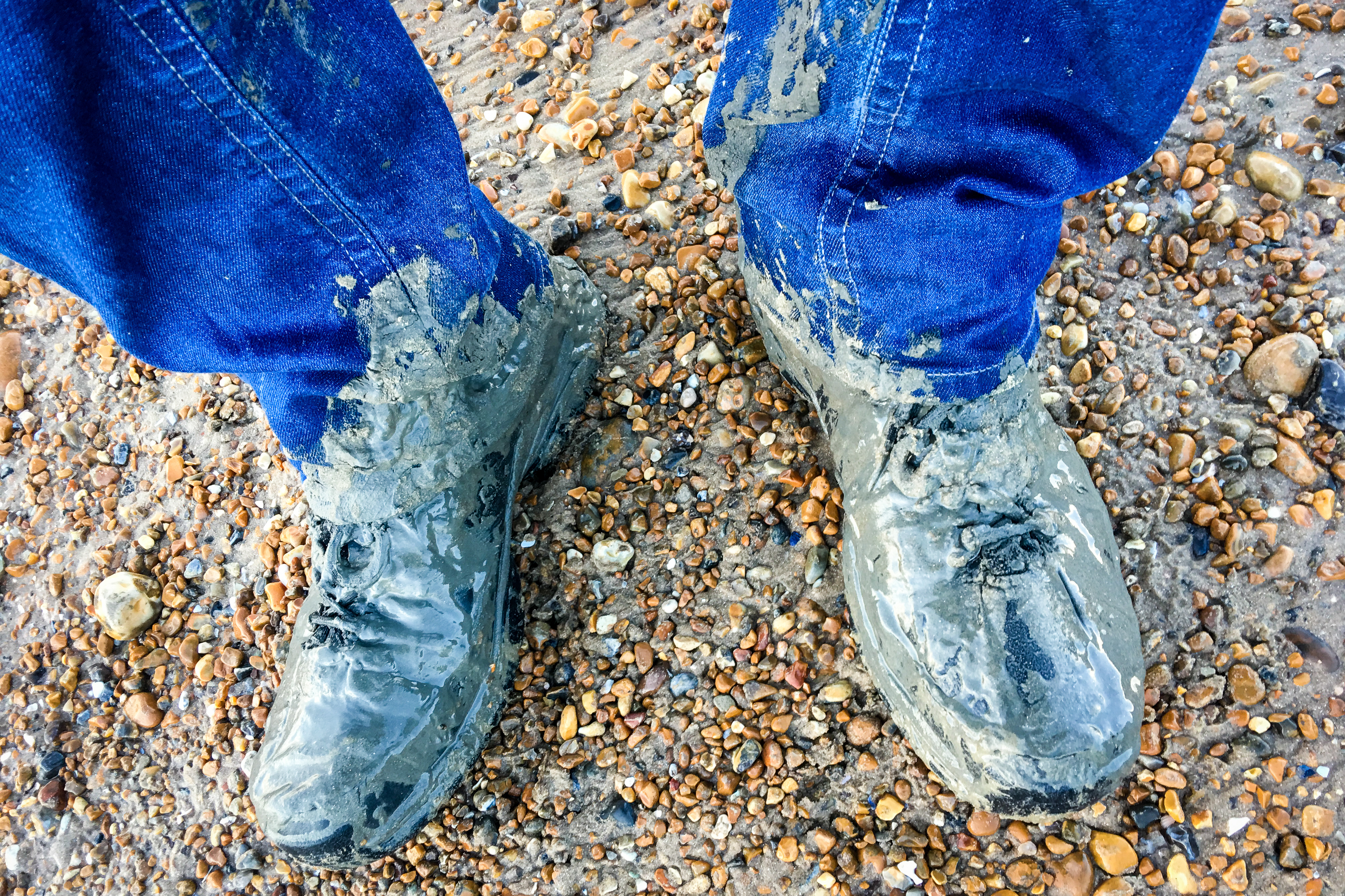 Messy boots