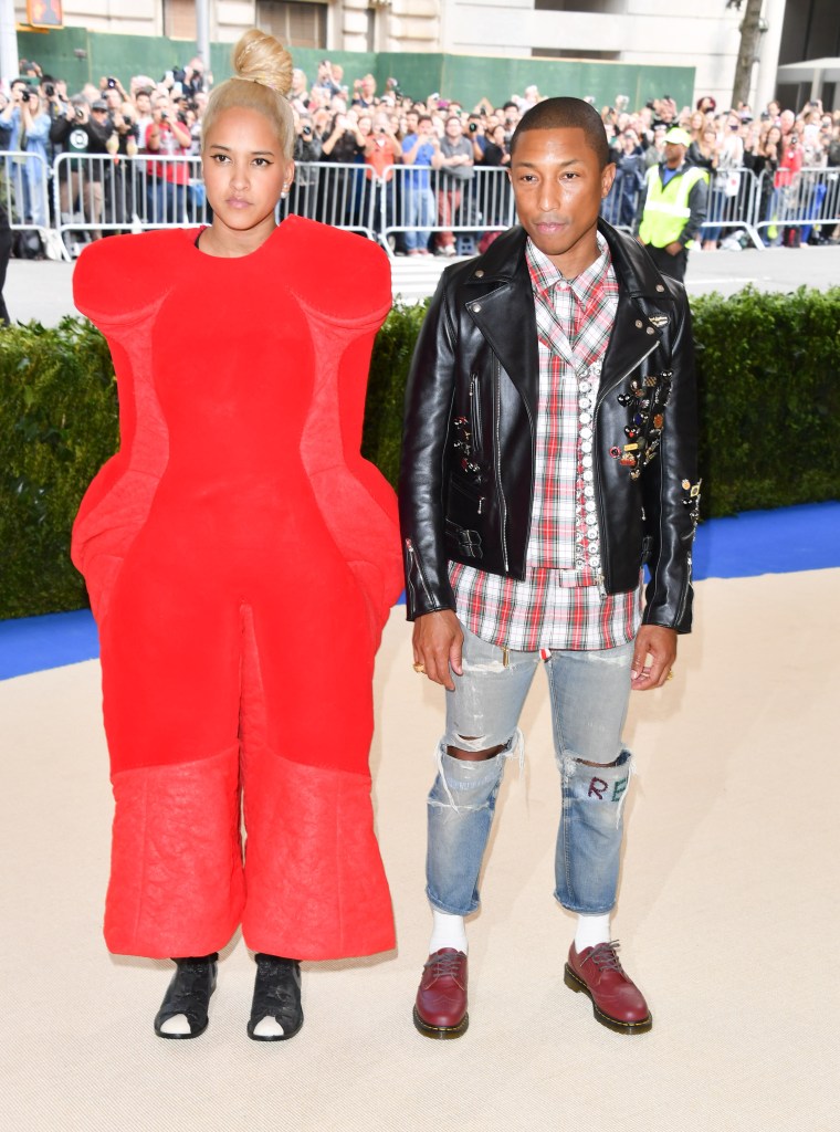 HELEN LASICHANH and PHARRELL WILLIAMS