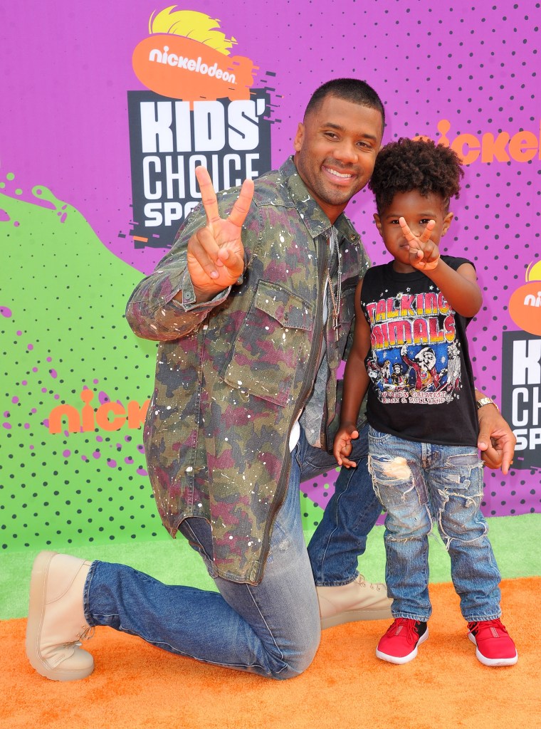 Russell Wilson & stepson Future