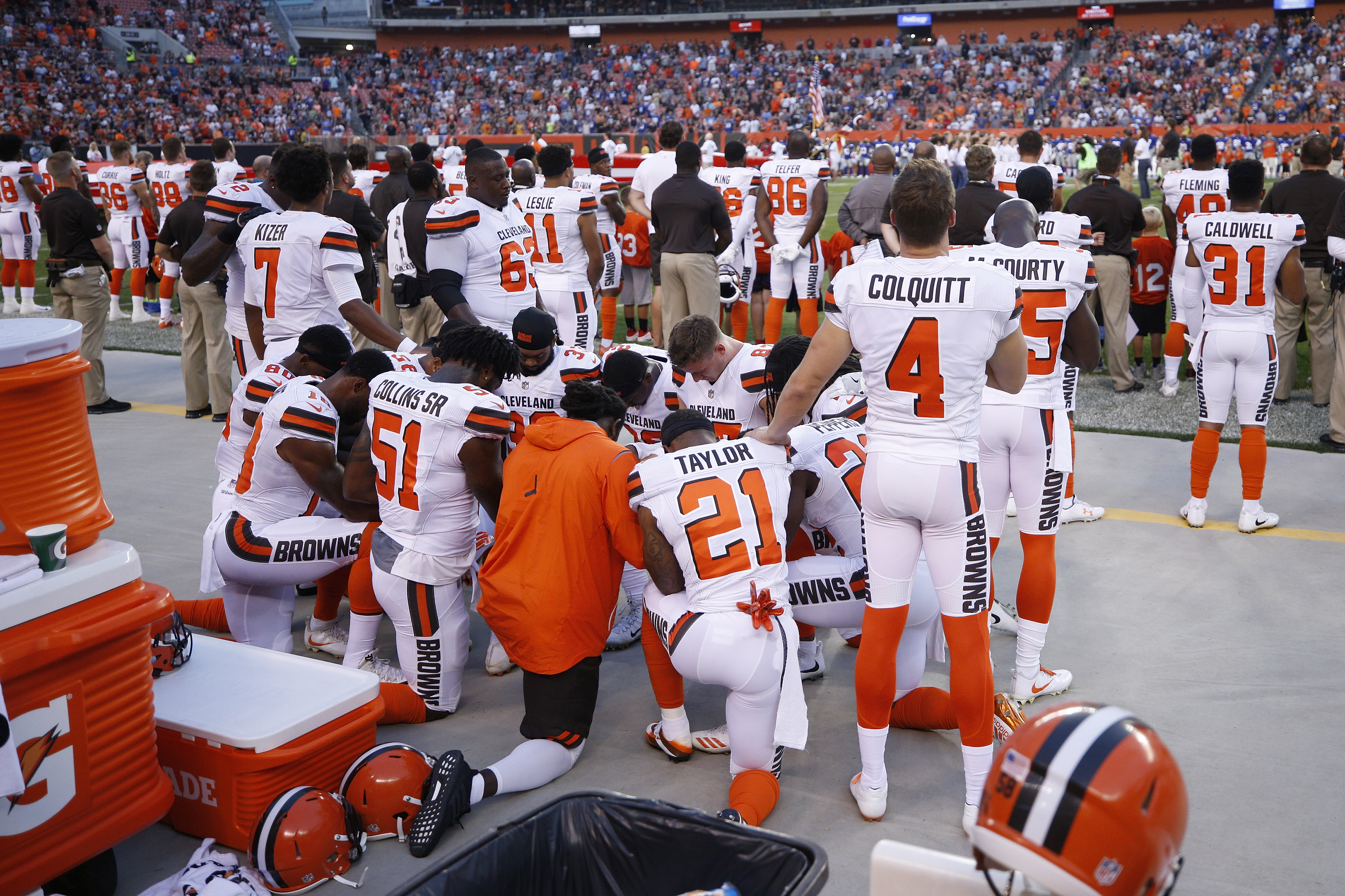 New York Giants v Cleveland Browns