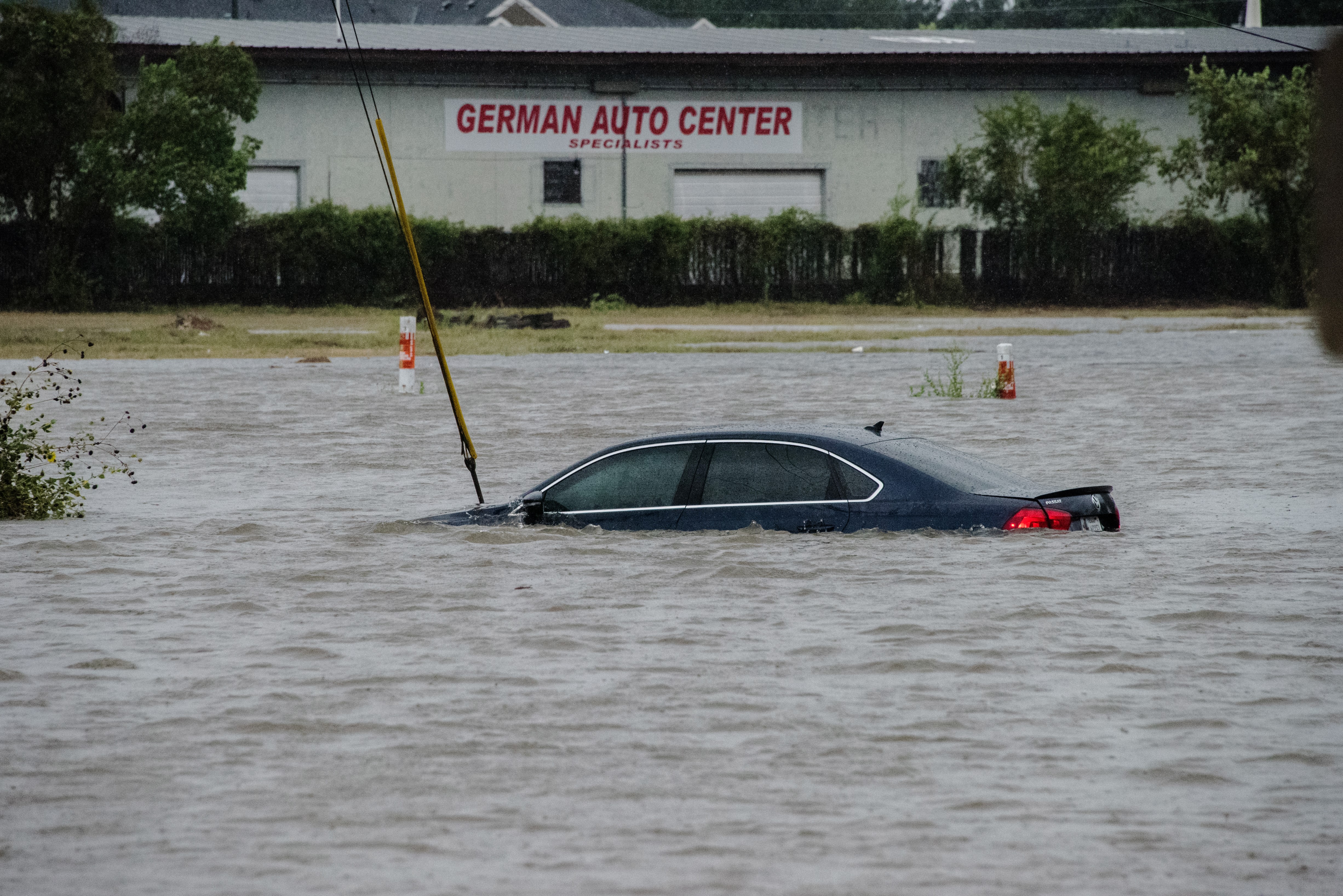 Hurricane Harvey hits Texas