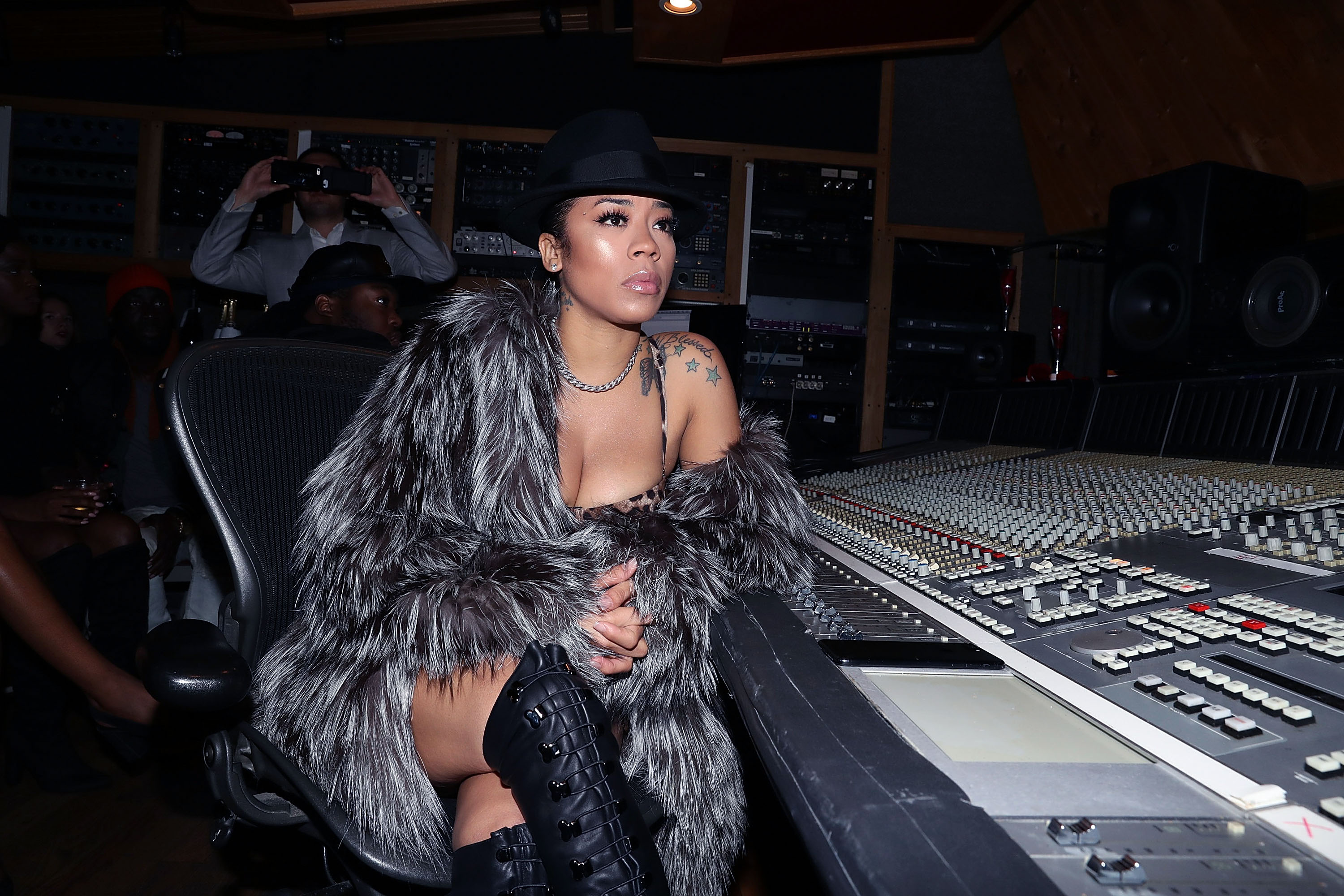 KEYSHIA COLE AT HER '11:11 RESET' LISTENING PARTY, 2017