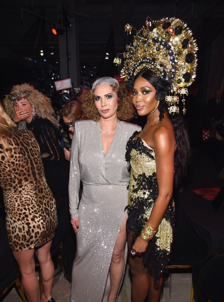 INGA RUBENSTEIN AND NAOMI CAMPBELL