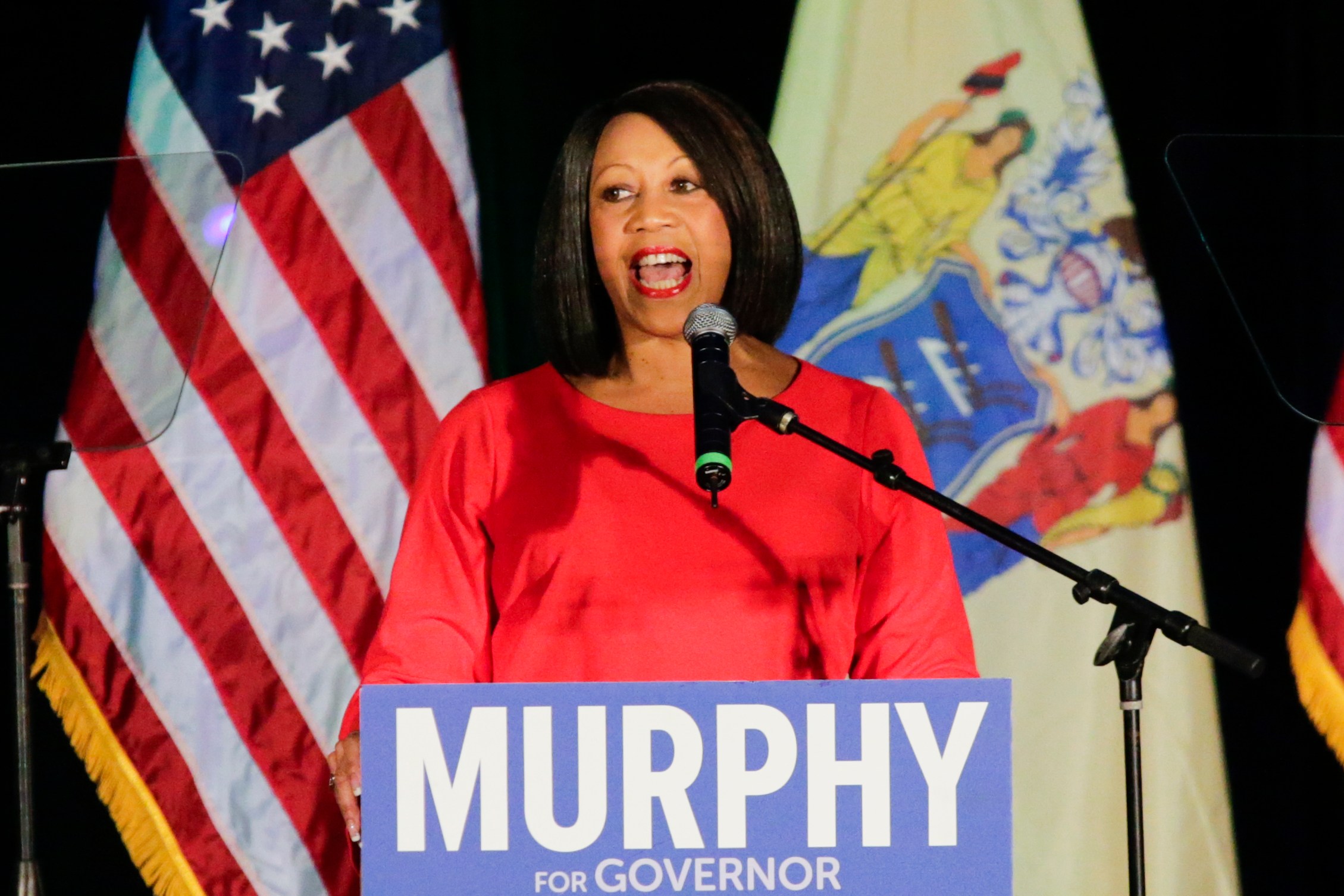 Democratic Candidate For Governor In New Jersey Phil Murphy Holds Election Night Gathering In Asbury Park